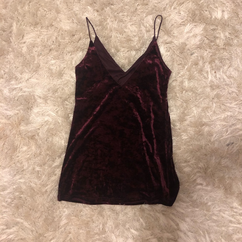 Pacsun Kendall and Kylie Collection velvet dress